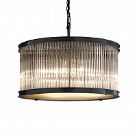 люстра essex crystal 65 черное основание, прозрачное стекло в Курске