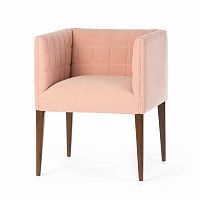 кресло penelope dining chair розовое в Курске