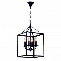 дизайнерская подвесная люстра spot light cage 9810404 черная в Курске