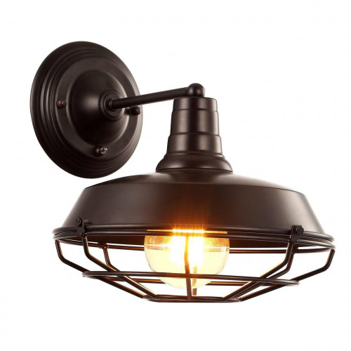 бра arte lamp ferrico a9183ap-1bk в Курске