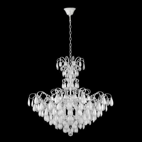 подвесная люстра crystal lux sevilia sp9 silver в Курске