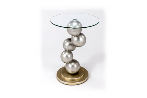 стол журнальный silver balls хром в Курске