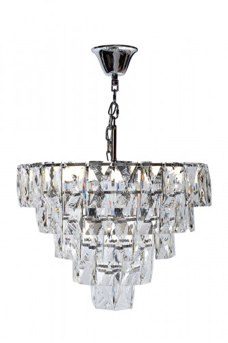 люстра серебро crystal d60x28 см в Курске