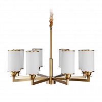 люстра brch9040-8 от delight collection белая/золото в Курске