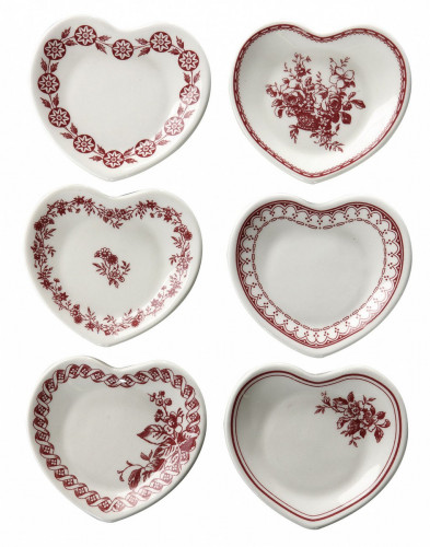 блюдечки-сердечки фаустина ( шт) comptoir de famille в Курске