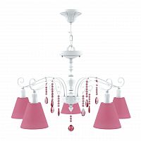 подвесная люстра lamp4you provence e4-05-wm-lmp-o-27-crl-e4-05-pk-dn в Курске