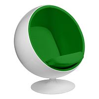 кресло eero aarnio style ball chair зеленое в Курске