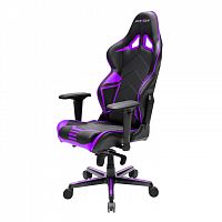 кресло геймерское dxracer racing черно-фиолетовое в Курске