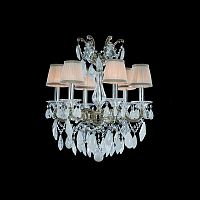 люстра md1102748-6b chrome от illuminati бежевая, хром в Курске
