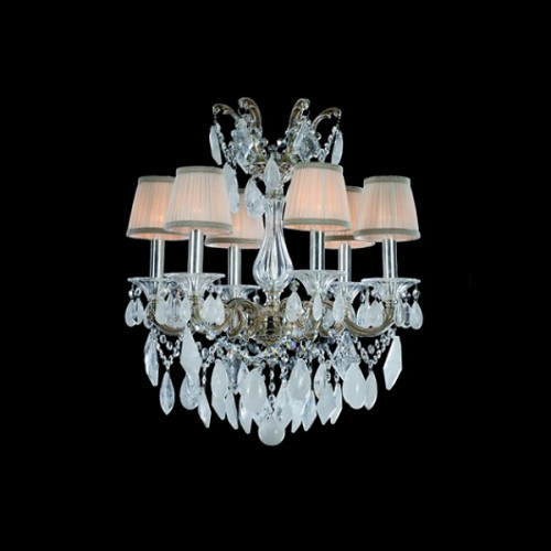 люстра md1102748-6b chrome от illuminati бежевая, хром в Курске