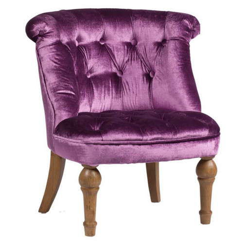 кресло sophie tufted slipper chair сиреневое в Курске