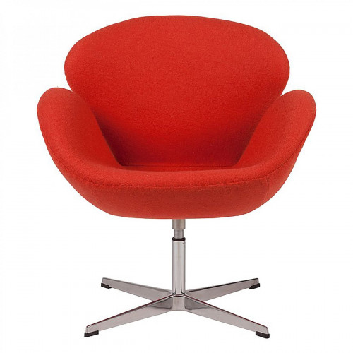 кресло swan chair алое в Курске