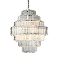 люстра vittoria 12 gold от delight collection прозрачная/золото в Курске