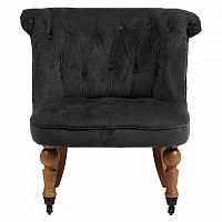 кресло amelie french country chair серый велюр м в Курске