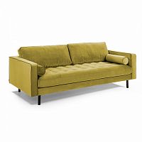 диван bogart sofa 2 двухместный темно-желтый от la forma (ex julia grup) в Курске