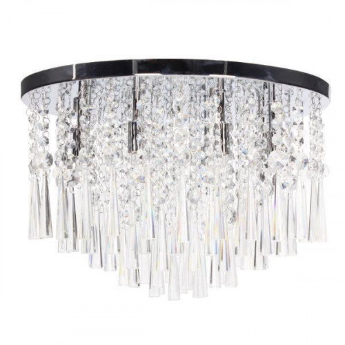 дизайнерская потолочная люстра spot light luxoria 9018828 хром в Курске