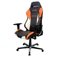 кресло геймерское dxracer drifting черно-бело-оранжевое в Курске