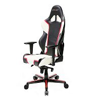 кресло геймерское dxracer racing черно-бело-красное в Курске