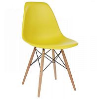 стул деревянный eames pc-015 yellow в Курске