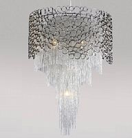 подвесной светильник crystal lux hauberk sp-pl8 d60 матовый никель в Курске