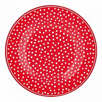 десертная тарелка dot red в Курске