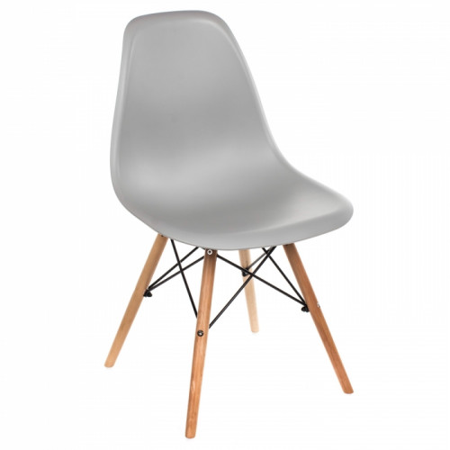 стул деревянный eames pc-015 grey в Курске