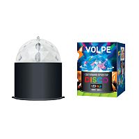 светодиодный светильник-проектор (09840) volpe disco uli-q302 03w/rgb black в Курске