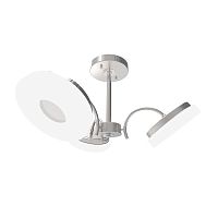 потолочная светодиодная люстра idlamp frittelle 107/3pf-ledwhitechrome в Курске