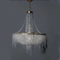 люстра ex02-5 от delight collection прозрачная/золото в Курске