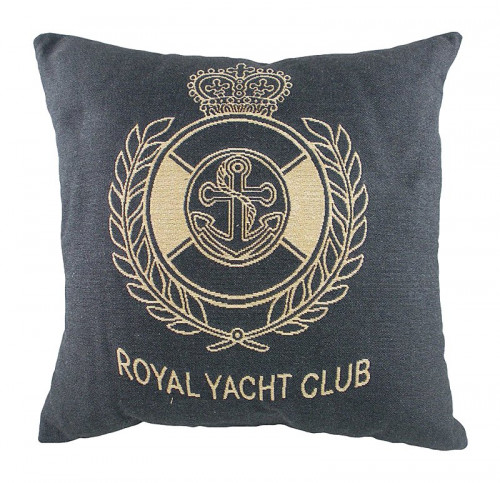 подушка с гербом королевского royal yacht club denim в Курске