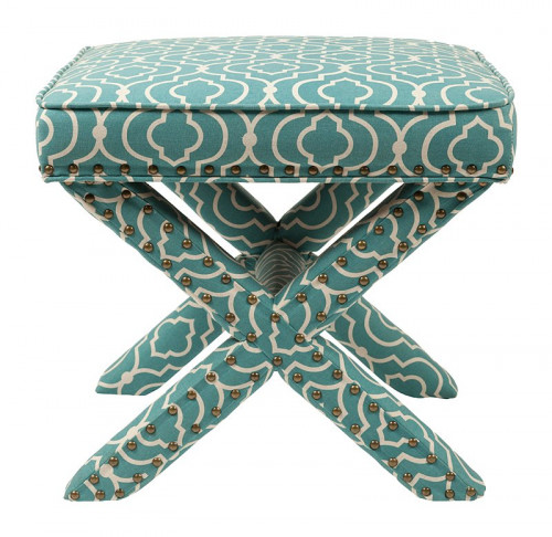 табурет мягкий бирюзовый remy ottoman в Курске