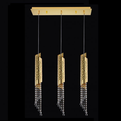 подвесной светильник crystal lux credo l- gold в Курске