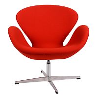 кресло arne jacobsen красное в Курске