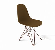 стул dsr коричневый s50 (eames style) в Курске