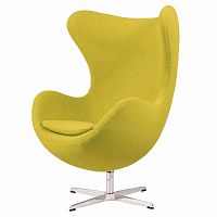 кресло egg chair оливковое в Курске