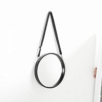 зеркало на ремне круглое черное диаметр 30 см eertrin small от la forma (ex julia grup) в Курске