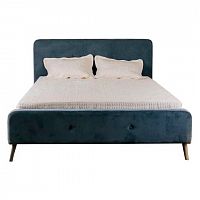 кровать двуспальная 160х200 бирюзовая button tufted в Курске