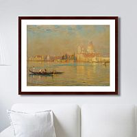 картина: venice lagoon, 1899г. в Курске