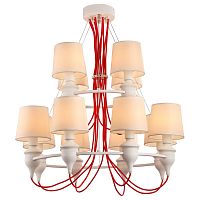 подвесная люстра arte lamp sergio a3325lm-8-4wh в Курске