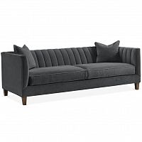 диван penelope sofa прямой серый в Курске