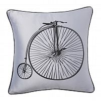 подушка с ретро-велосипедом retro bicycle grey в Курске