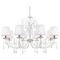 подвесная люстра arte lamp romana snow a1743lm-8wh в Курске