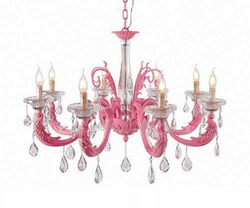 люстра pink розовая в Курске