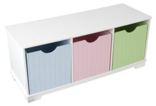 скамья kidkraft storage bench pastel (14565) в Курске
