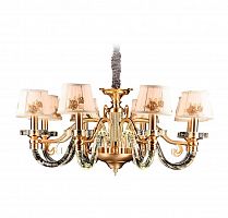 подвесная люстра idlamp michel 404/8-ledoldbronze в Курске