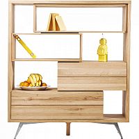 стеллаж bookcase коричневый в Курске