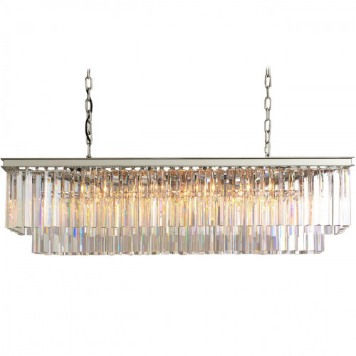 люстра odeon l80 silver&glass серая, прозрачная в Курске