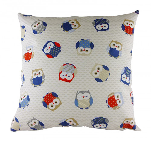 подушка с принтом owl print blue в Курске