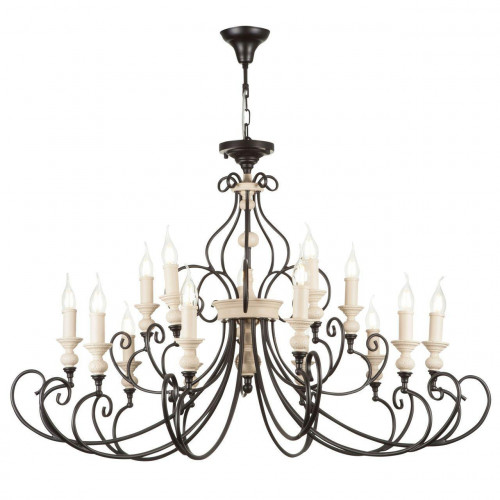 подвесная люстра maytoni karina h631pl-15b бежевая в Курске