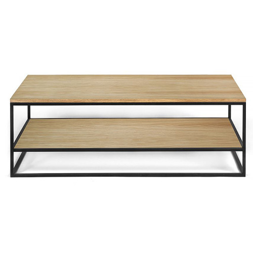 стол журнальный london twin black светлый дуб в Курске